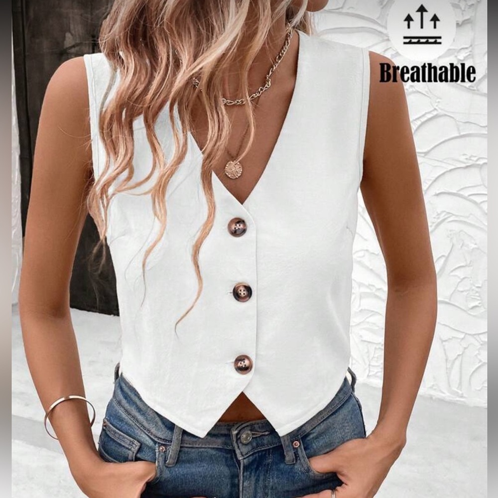SHEIN White Vest